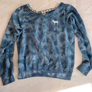 VS Pink tie dye sweatshirt